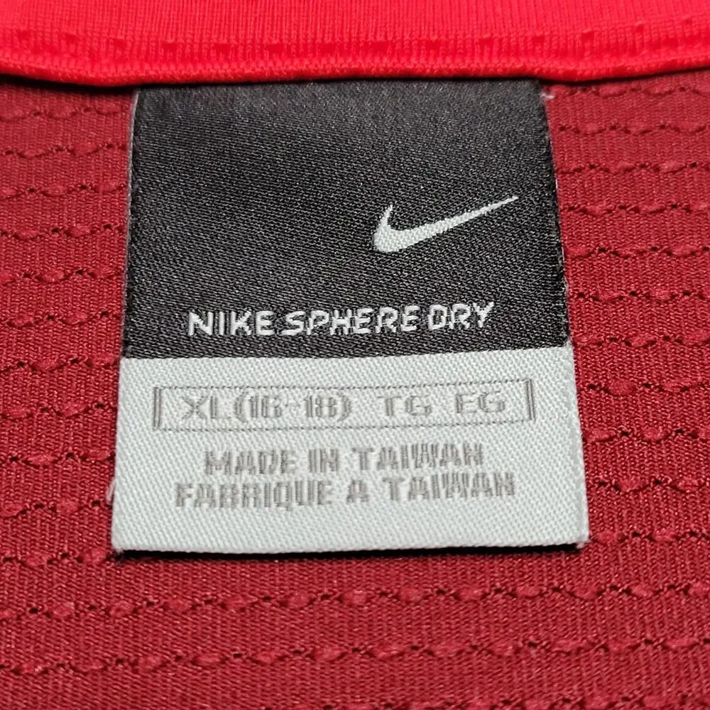 Vintage Y2K Nike Pullover Extra Large 16-18 Sphere Dry Cycling Half Zip Shirt